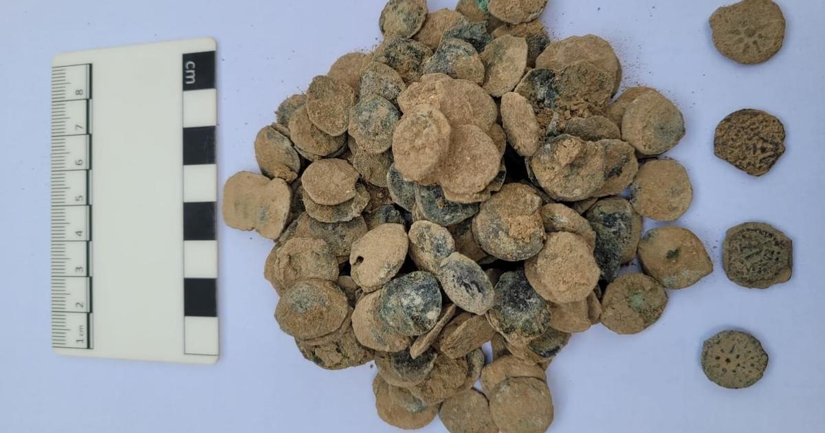 Rare trove of ancient coins found in Israel: 