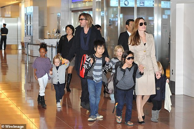 The couple share six children: Maddox, Pax, Zahara, Shiloh, Vivienne and Knox