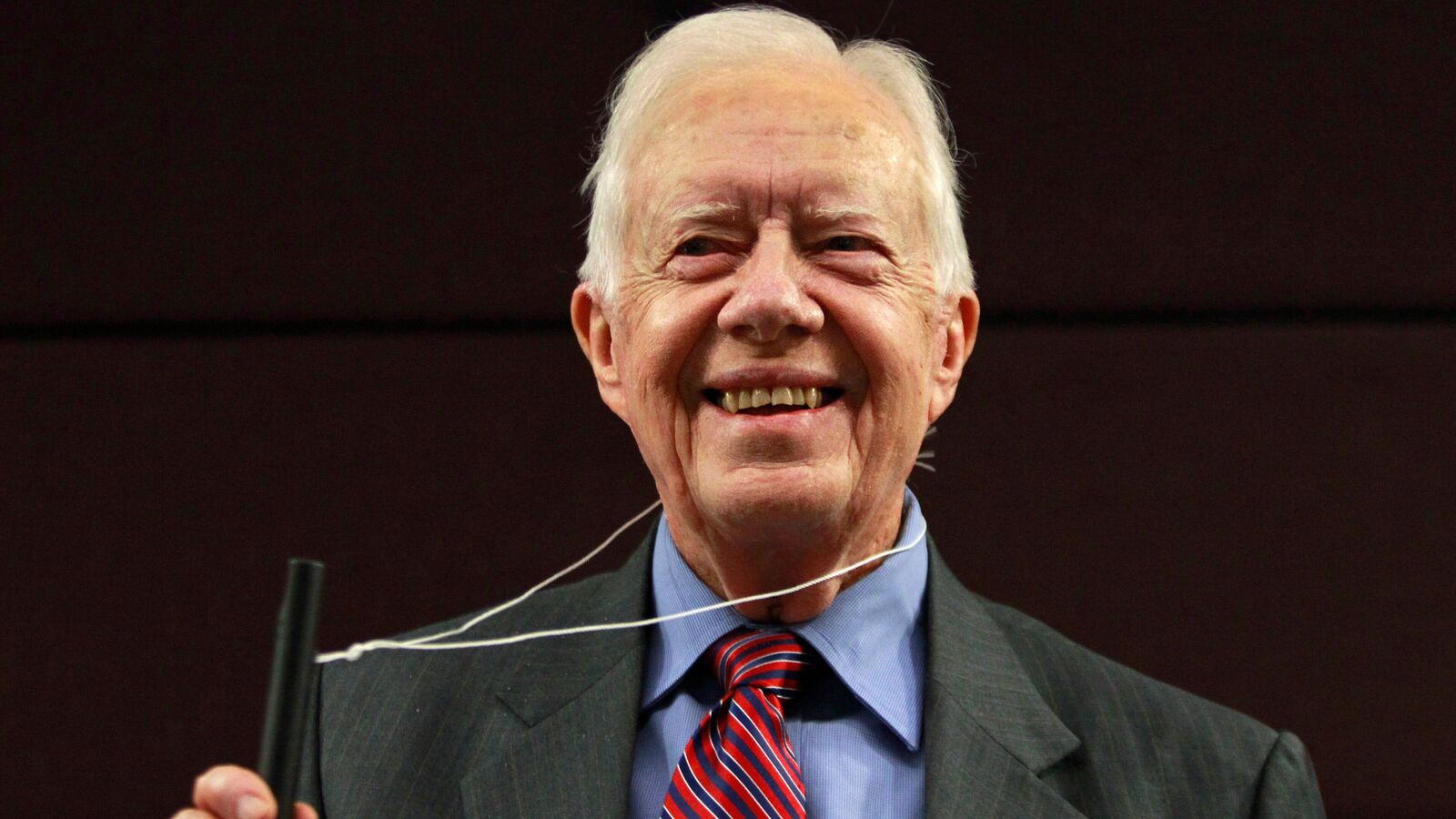 The Carter Center announced plans for public observances, including Jimmy Carter's burial in Plains, Georgia, beside his wife Rosalynn. (AP file Photo)