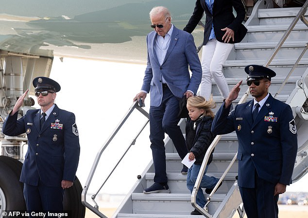 Biden just wrapped up a five-day swanky St. Croix vacation before returning to the United States to serve out the remainder of his term