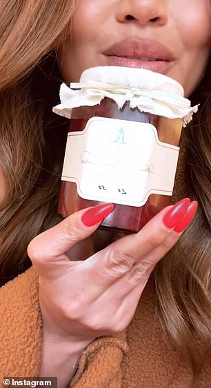 Chrissy Teigen and her husband John Legend were among the A-listers to join Meghan's select circle of 'jamfluencers' who got to sample her new product earlier this year