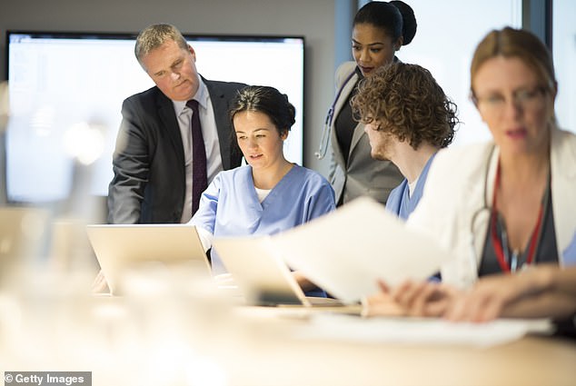 A survey of more than 1,000 people revealed major fears about the health service and faltering confidence in its future (Stock image)