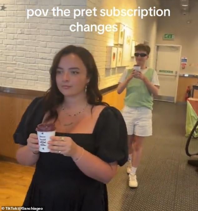 TikTok users staged mock funeral processions for their Pret subscriptions after the plan came to an end in September