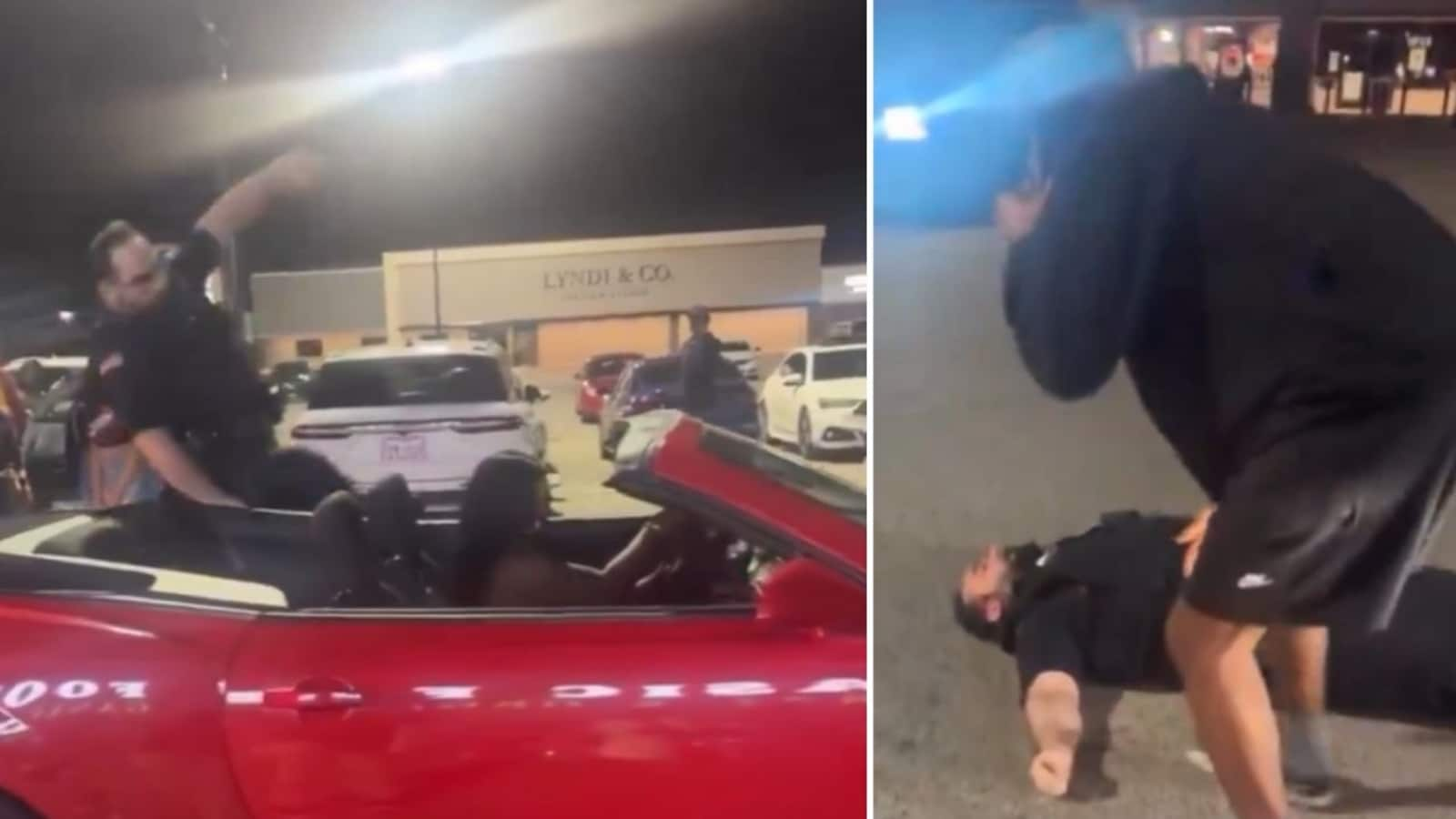 Texas: Gleeful bystanders cheer, mock cop lying unconscious after being hurled from speeding car in disturbing video