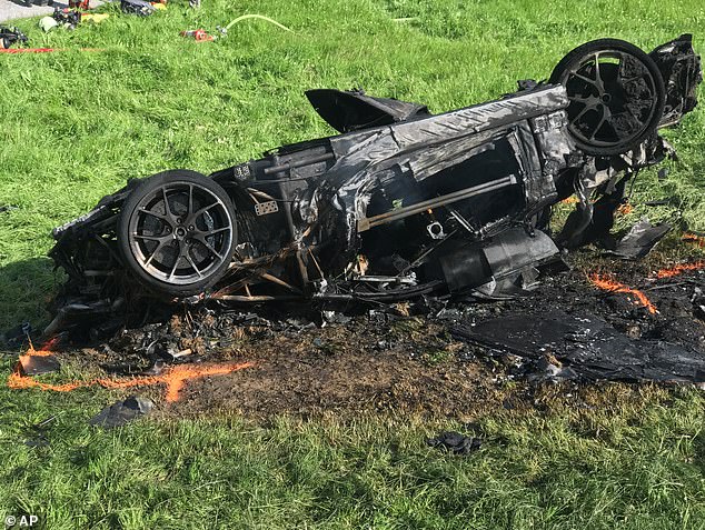 He endured a second brush with death after his £2 million Rimac supercar careered off a hill and burst into flames as he raced at high speed through rural Switzerland in 2017