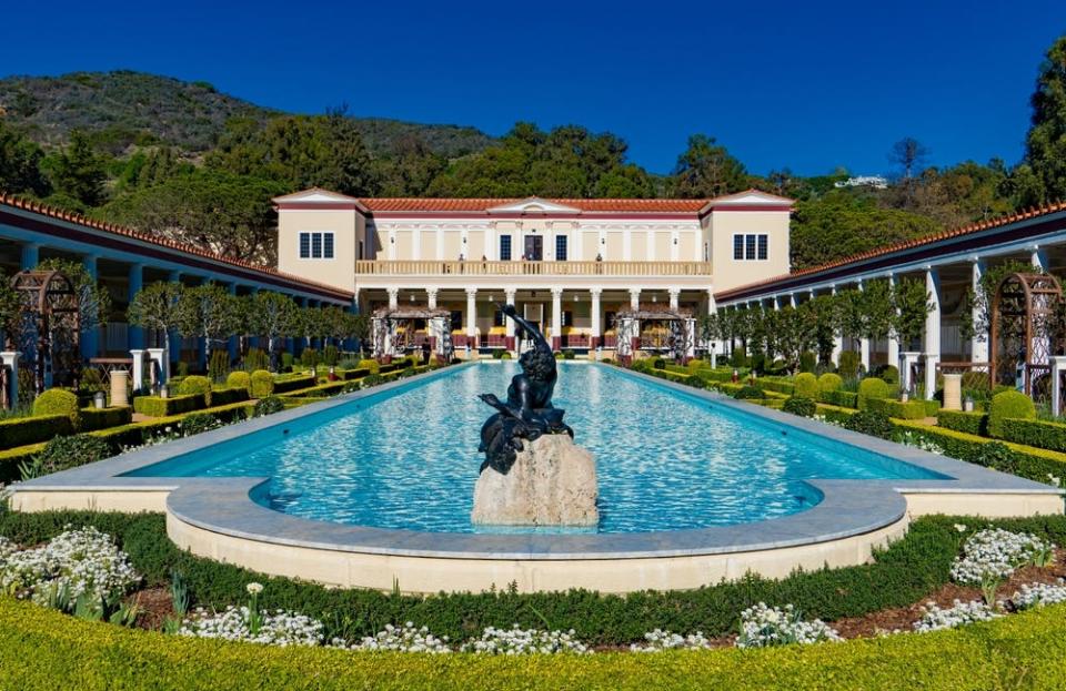 The Getty Villa.