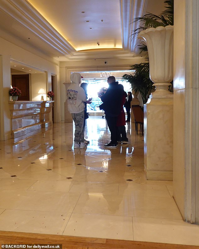 Inside, the hotel is full of casually-dressed families, many with children and some with their pet dogs