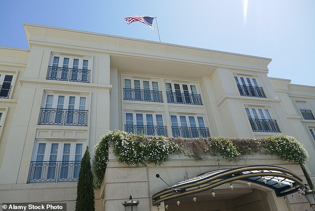 The Peninsula Hotel in Beverly Hills, where many of those displaced by the fires have fled to. A basic double room here costs $1,550 a night