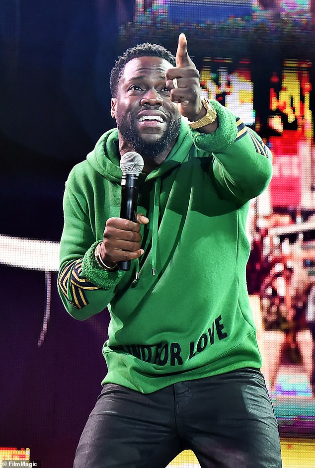 Kevin Hart (pictured on June 2, 2024) was also fined for using over his allocation of water - which could have been used to save other homes