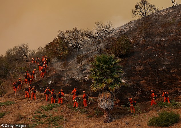 According to state authority Cal Fire, there are at least six fires currently burning, with the Palisades fire being the largest