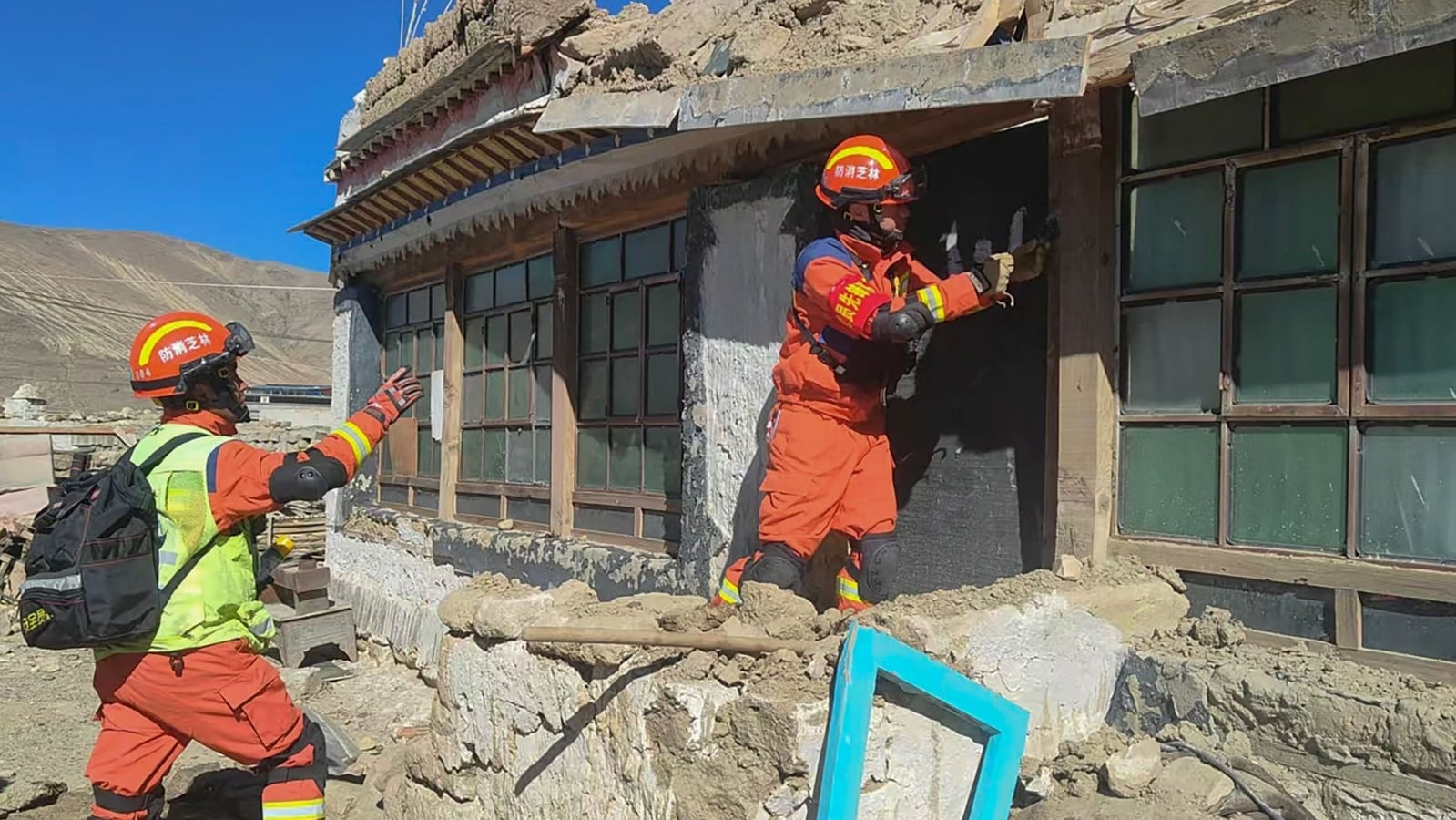 Tibetan monasteries suffer severe damage in 6.8-magnitude earthquake | World News