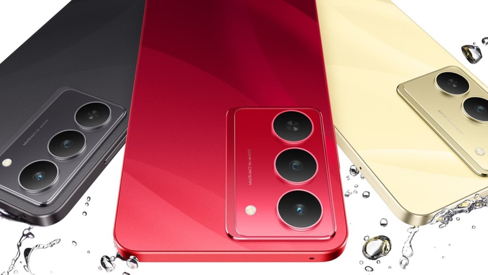 Realme 14x boasts an IP69 rating for water and dust resistance