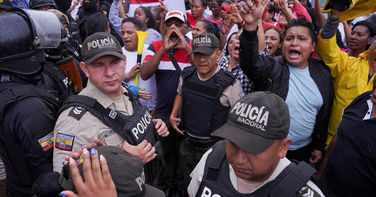 Charred bodies found near Ecuador military base are 4 boys who went missing while playing soccer, officials say