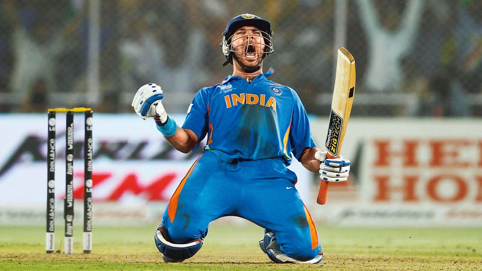 Yuvraj last played an international game in 2017.