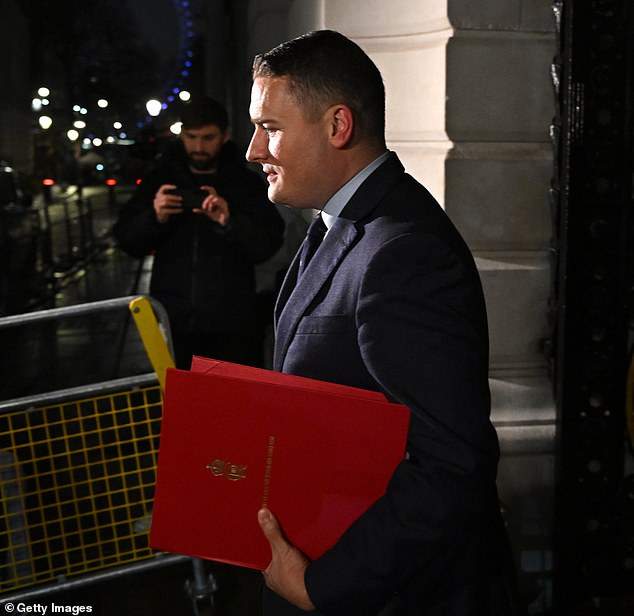 NHS managers' salaries have soared by more than £1.1 billion, despite repeated failures to hit targets. Pictured: Health Secretary Wes Streeting