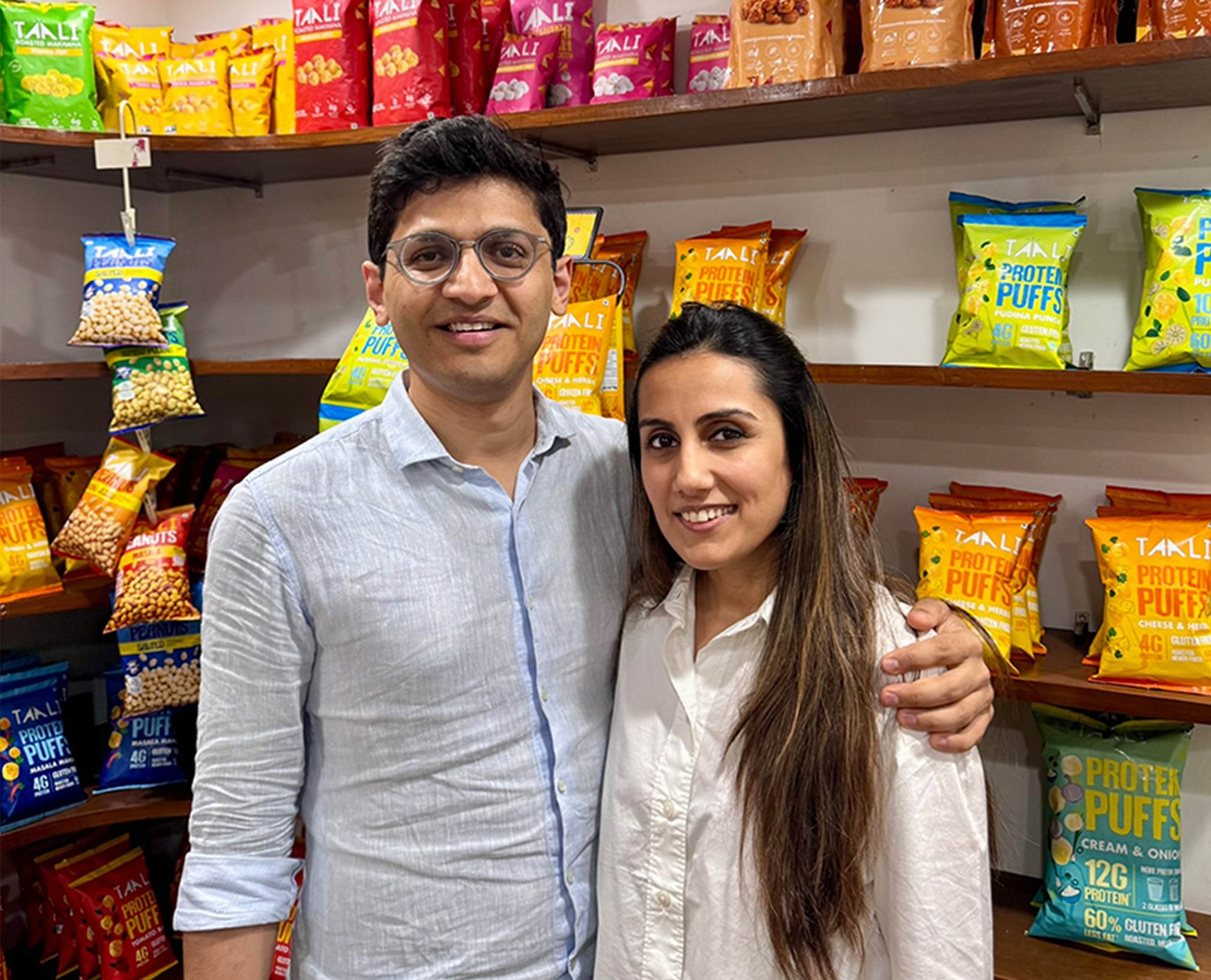  Aditya Kaji and Aarti Kochhar Kaji of Taali Foods.