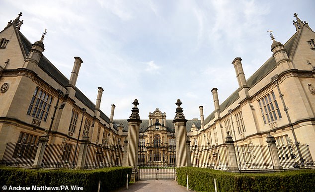 A study of more than 52,000 UK Biobank volunteers last year found two proteins in the blood which flag up early signs of dementia a decade before people are diagnosed. Pictured: Oxford University