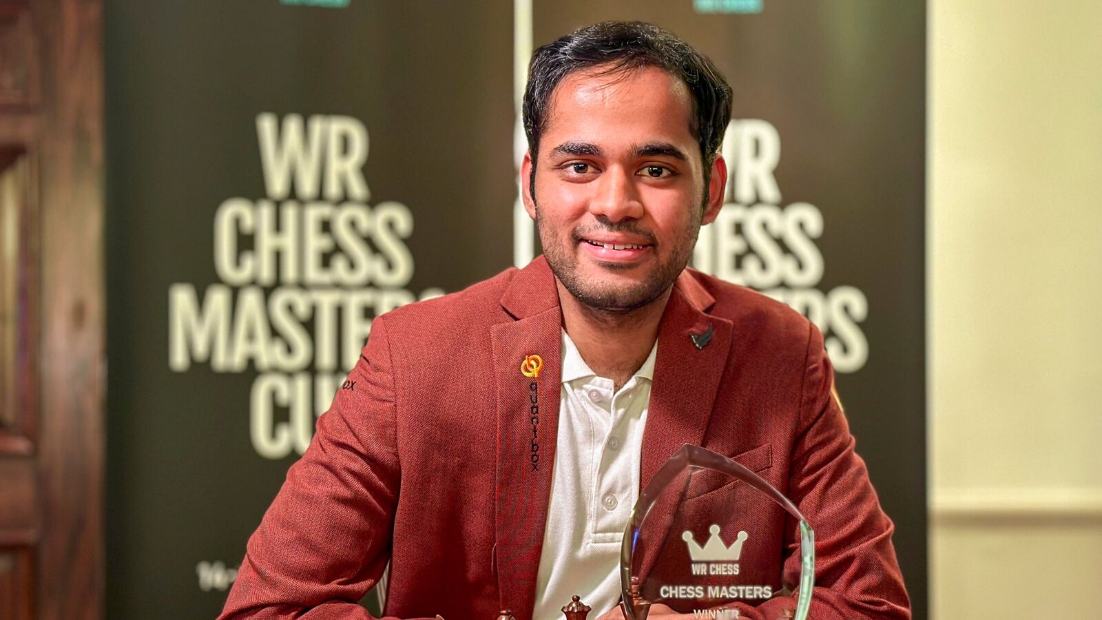 Indian Grandmaster Arjun Erigaisi during the WR Chess Masters Cup 2024, in London, UK. Erigaisi won the tournament, defeating French Grandmaster Maxime Vachier-Lagrave in the final. (File)