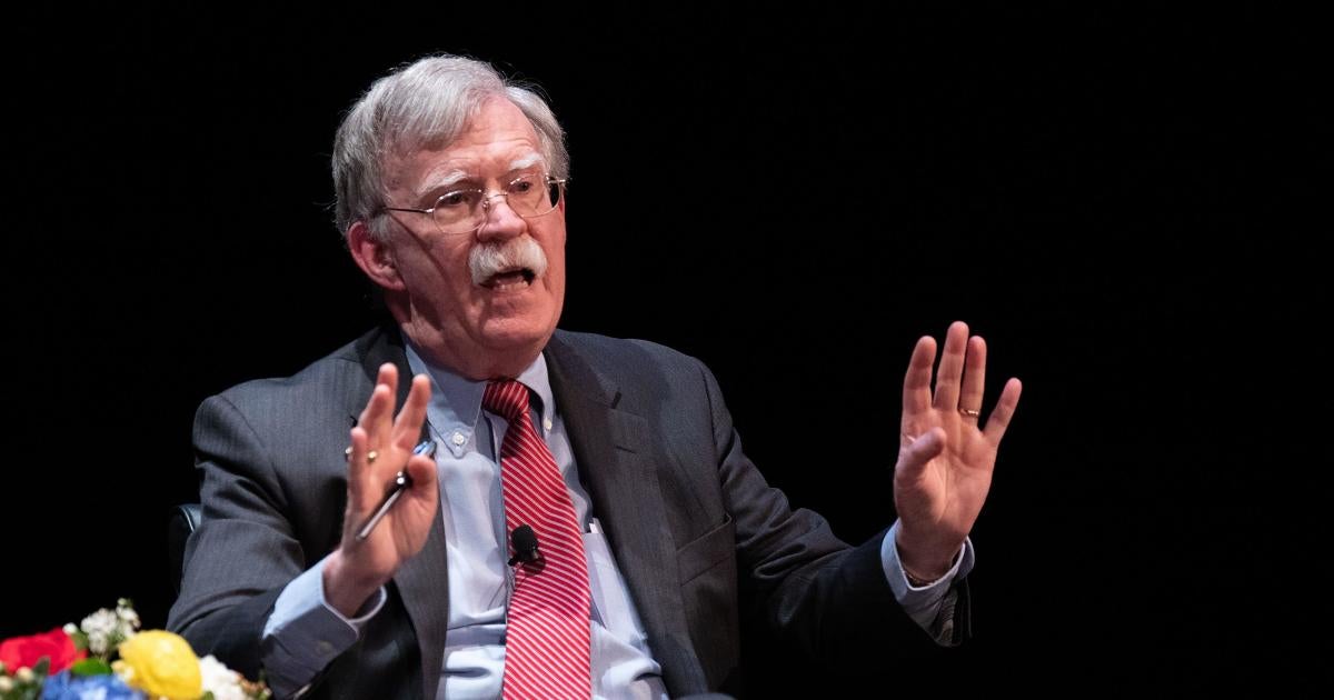 John Bolton's Secret Service protection discontinued by Trump administration