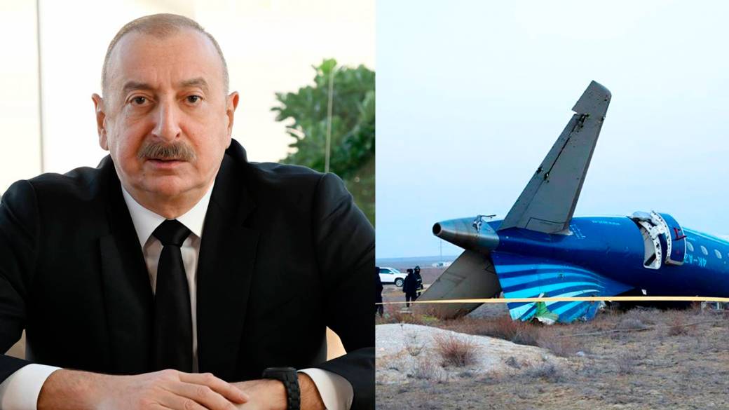 Click to play video: 'Azerbaijani president blames Russia for fatal Kazakhstan plane crash'