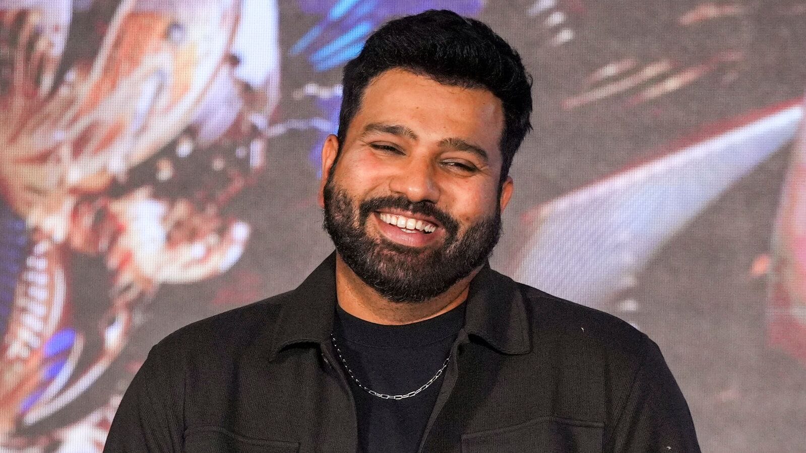 India captain Rohit Sharma during a promotional event in Mumbai. 