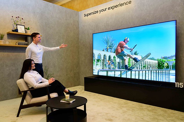 Samsung has announced its latest range of TVs will incorporate AI into its investigations into 'unusual behaviour in both pets and family members'