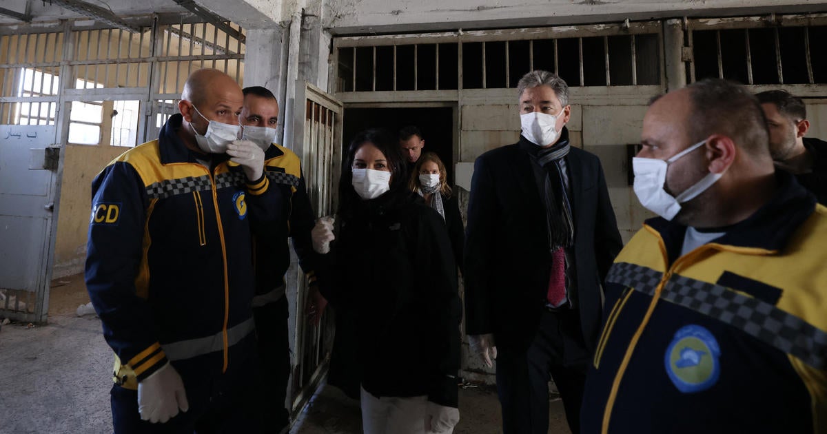 Top EU diplomats visit Syria, tour ousted Assad regime's notorious Sednaya prison, call for inclusive leadership