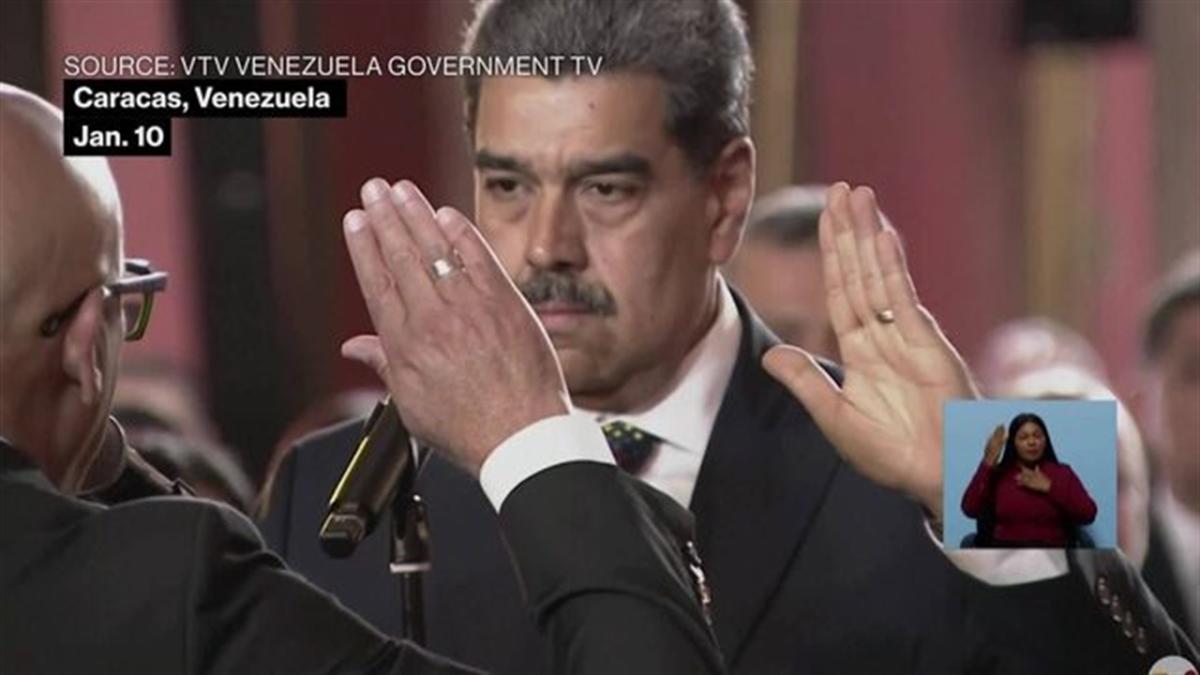 Venezuela's Maduro Begins Third Term in Power