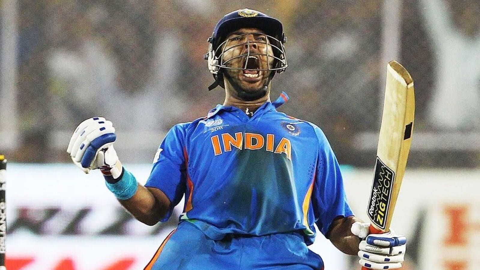 Yuvraj Singh was adjudged the Player of the Series during 2011 ODI World Cup.  