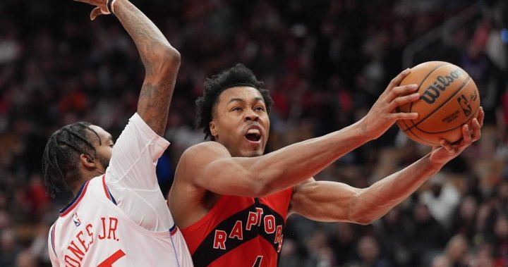 RJ Barrett leads red-hot Raptors past Clippers