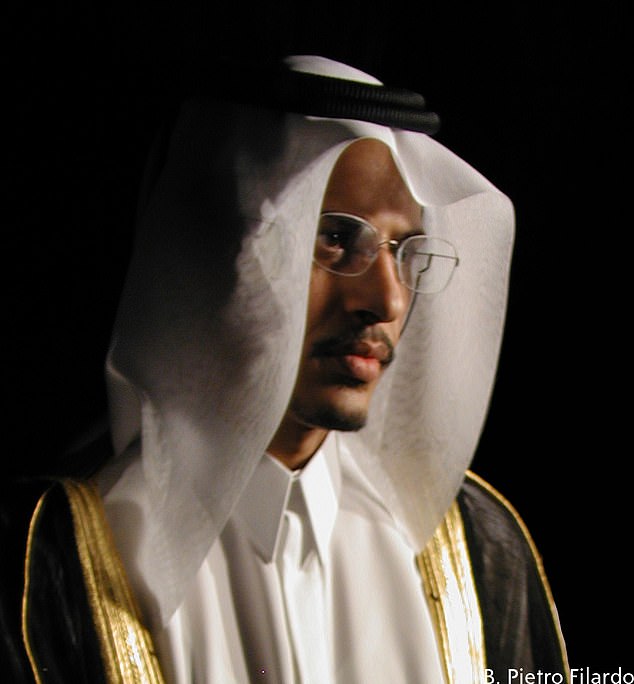 The Idol's Eye diamond was previously kept in the London home of the late Qatari culture minister, Sheikh Saoud bin Mohammed Ali Al-Thani (pictured), who died in 2014