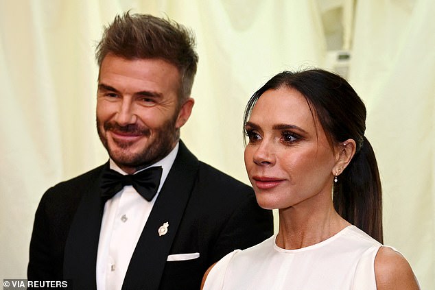 Victoria wrote in her caption: 'Mr. Beckham¿s going to love this! ¿¿xx'