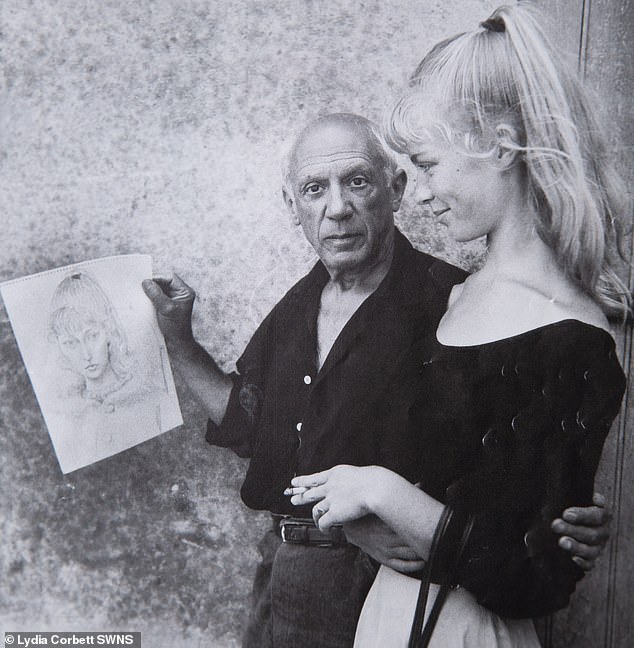 Lydia, formerly know as Sylvette David, was a muse of Picasso back in the 1950s