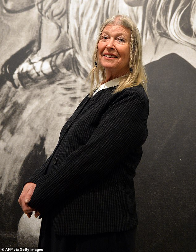 Alice's mother, artist Lydia Corbett (pictured) has spoken hit back at claims from the England rugby legend's pals that her affair broke their marriage