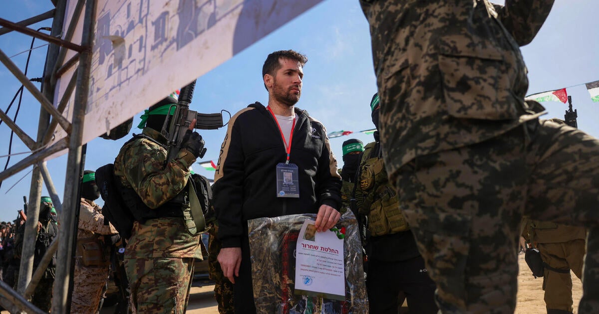 Hamas frees 3 more hostages, including American-Israeli Sagui Dekel-Chen, as Gaza ceasefire endures