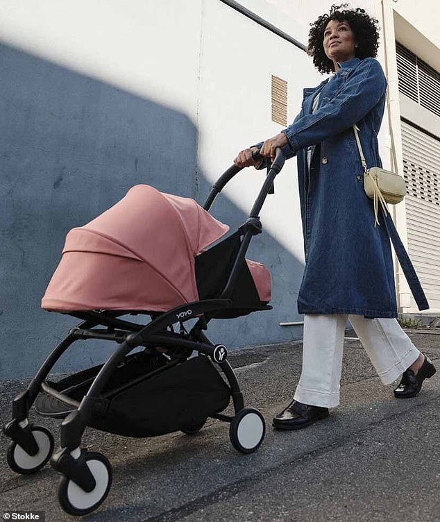 The popular YOYO3 stroller (pictured), sold in various colours, is made by Norwegian company Stokke in China