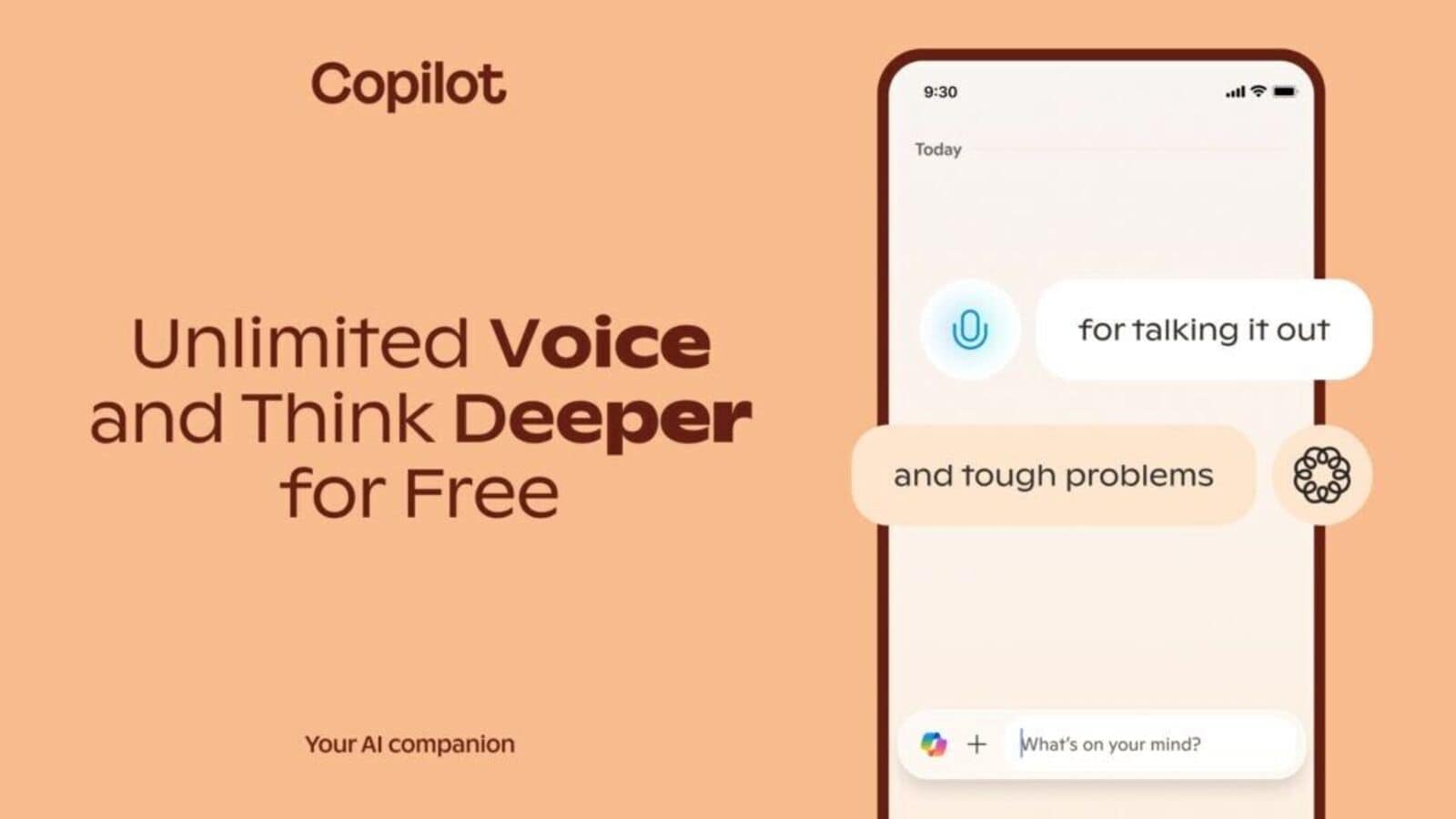 Copilot just got smarter! Microsoft unlocks unlimited voice and advanced reasoning