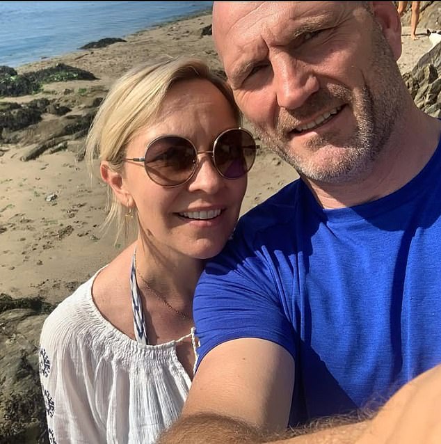 Lawrence Dallaglio and and his wife Alice shared this photo of their holiday to Devon on Instagram in happier times. The couple are divorcing after 20 years of marriage