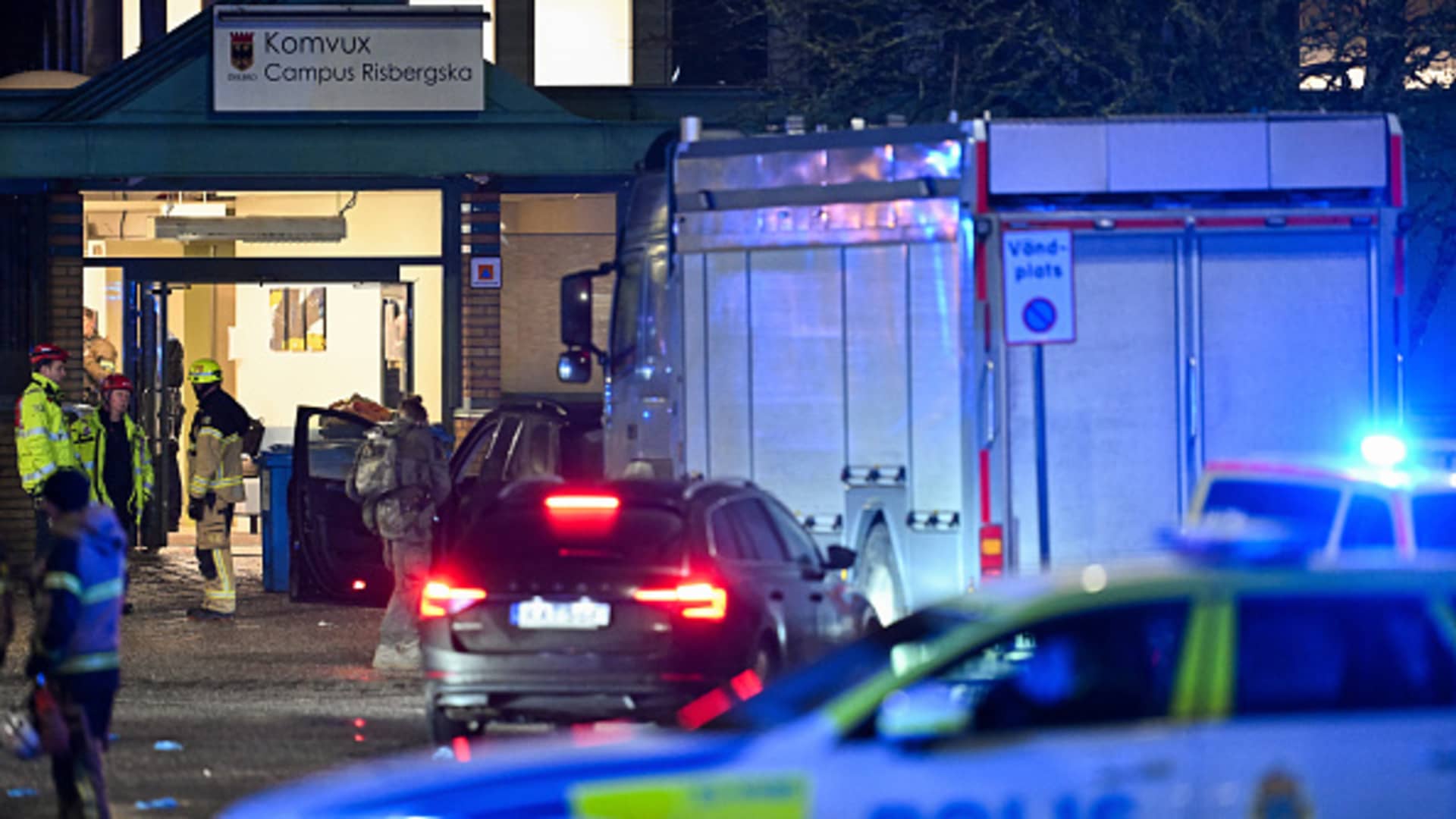 Multiple people killed in attack at Swedish school for adults