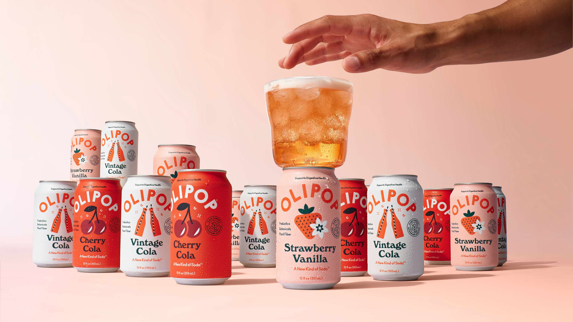 Olipop prebiotic soda valued at $1.85 billion in funding round