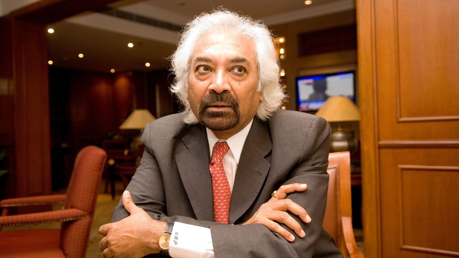 Indian Overseas Congress chief Sam Pitroda