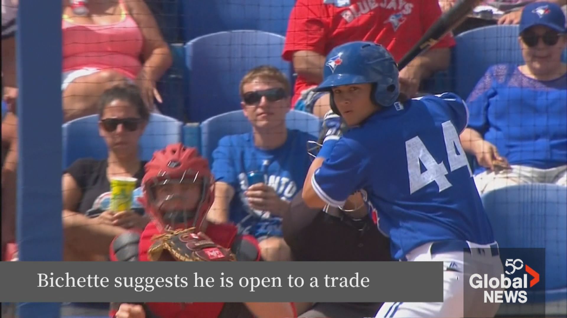 Click to play video: 'Bo Bichette going viral for openly flirting with trade'