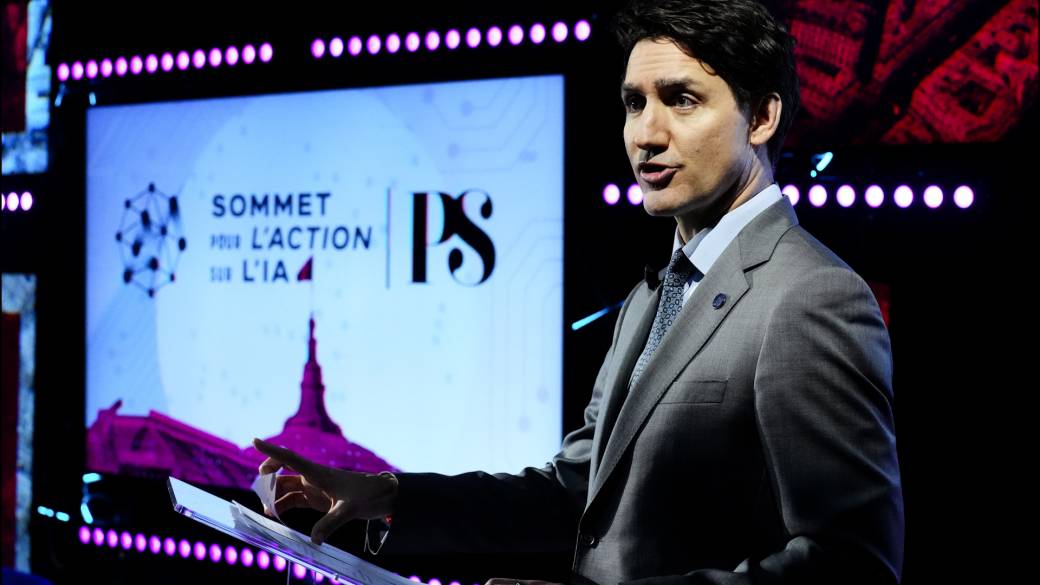 Click to play video: 'Trudeau pitches Canada as ‘strong, trustworthy ‘AI partner at Paris summit'