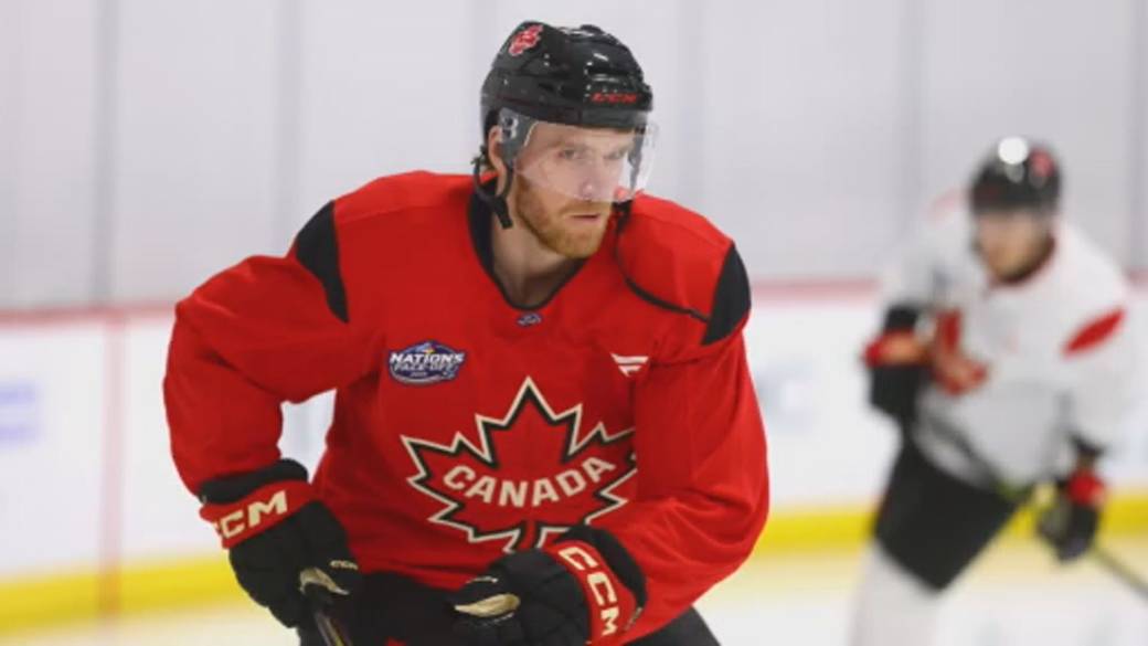 Click to play video: '‘A lot of pride’: NHL players pumped for 4 Nations Face-Off'