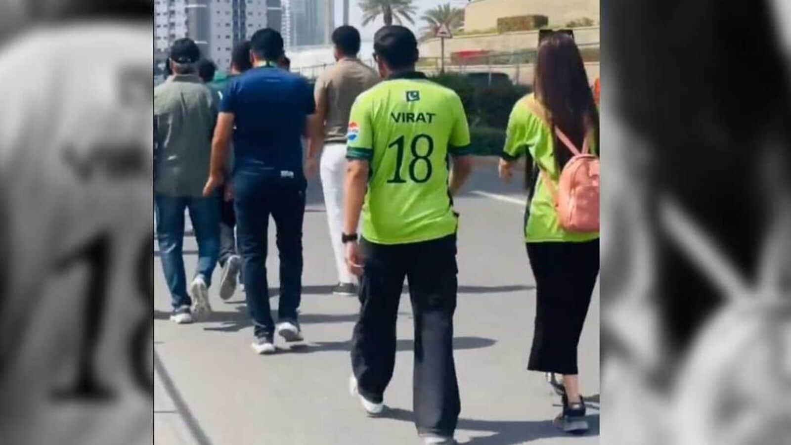 VIRAL VIDEO | Watch ‘craze and grace of king Virat Kohli’ on Pakistan jersey during India vs Pakistan match in Dubai