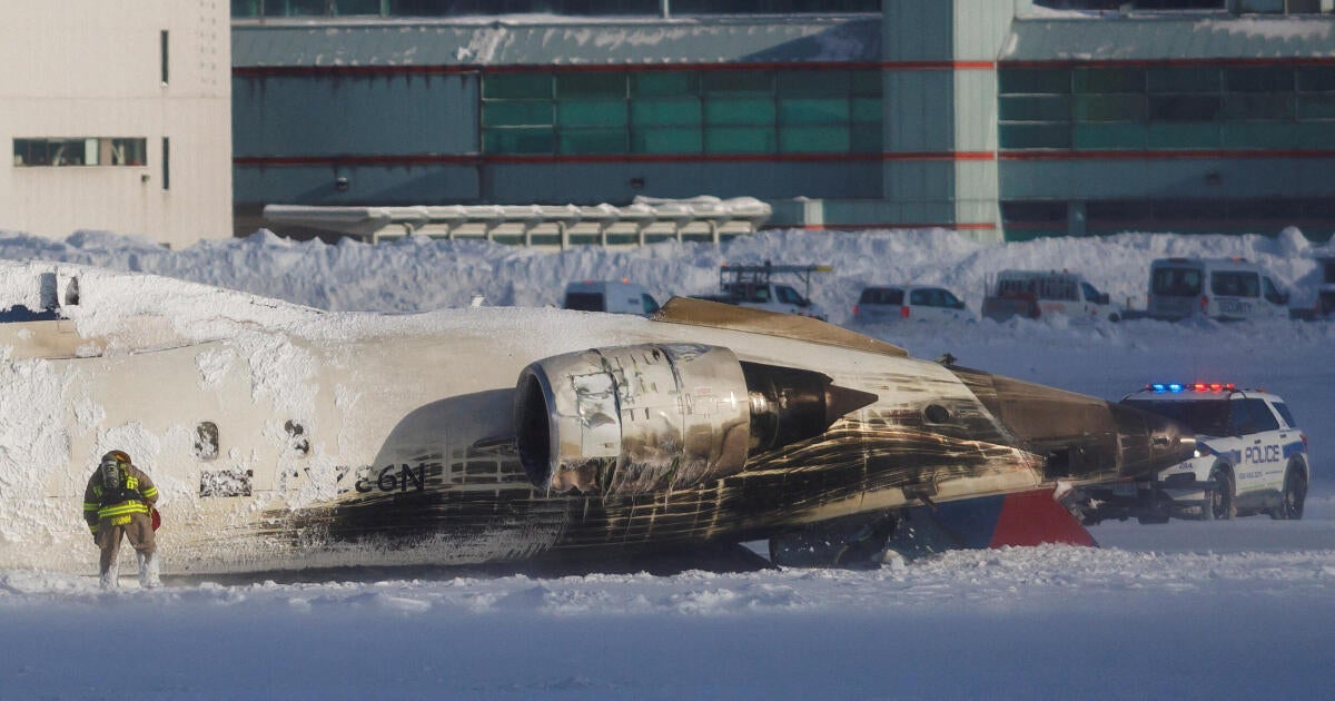 Watch live: Officials give update on Delta plane crash in Toronto