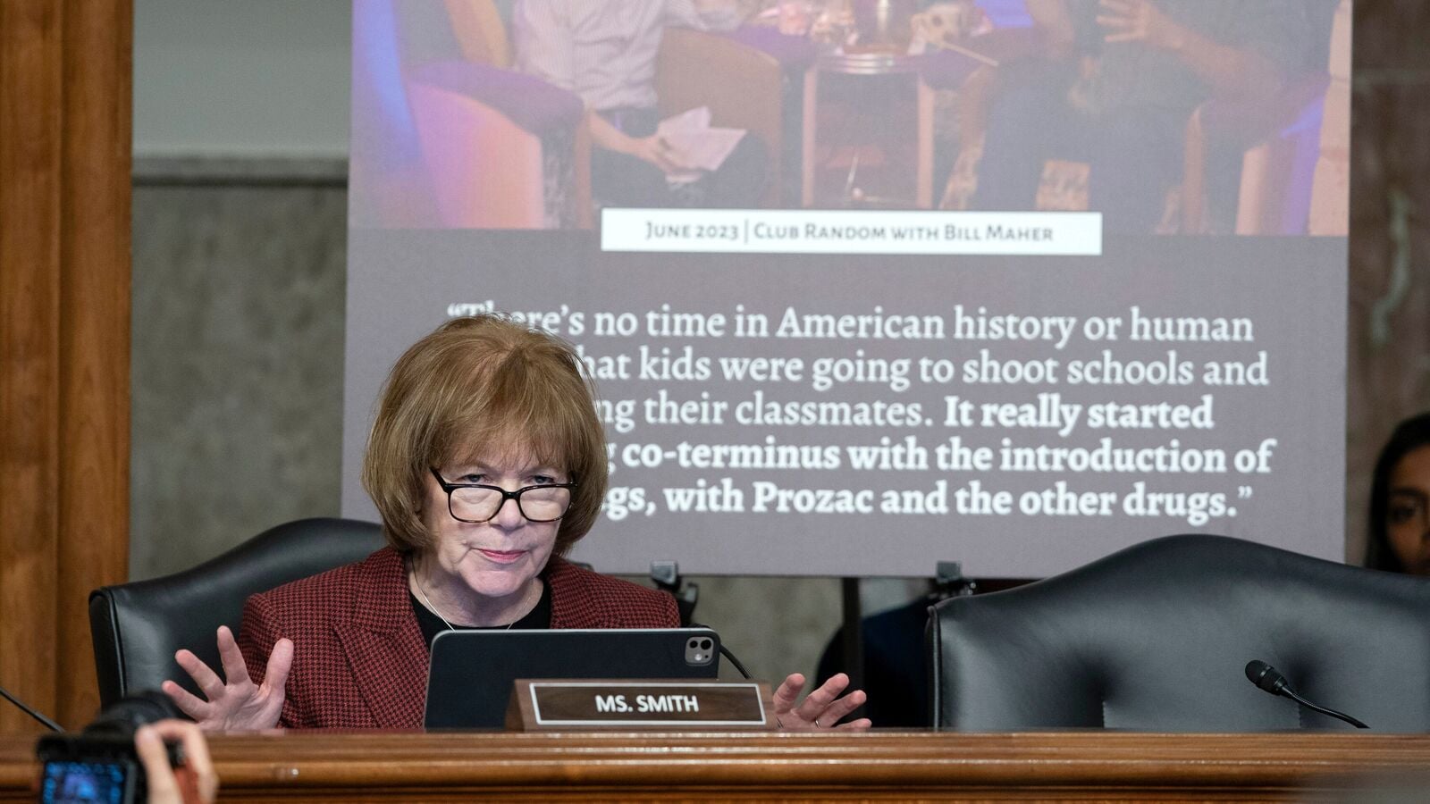 ‘Billionaire a****** bosses’: Senator Tina Smith on weekly word from Fed workers; Elon Musk reacts, ‘What did you do?’