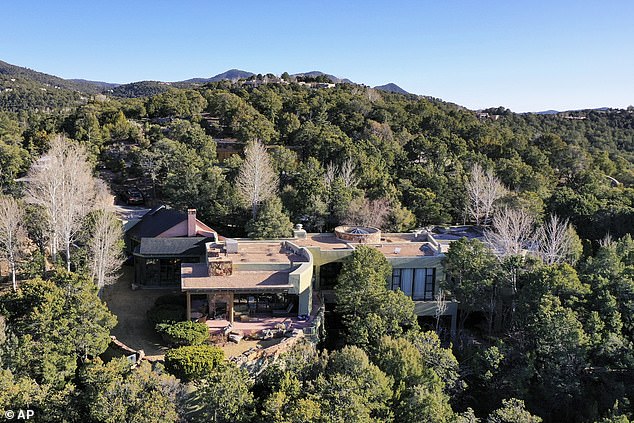 Early speculation suggested the couple may have have died from carbon monoxide poisoning or other 'toxic fumes'. But after an extensive investigation, the New Mexico Gas Company made 'no significant findings' of gas leaks or carbon monoxide in their home (pictured)