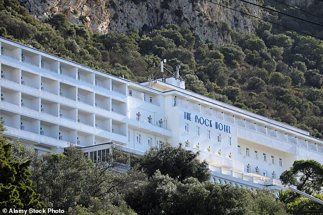 The Speaker claimed more than £4,100 for the trip to Gibraltar, including flights, accommodation and food and drink. Pictured: The Rock Hotel in Gibraltar, where Hoyle has stayed