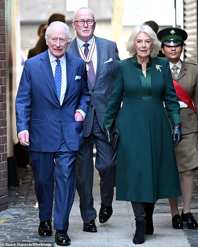 The visit follows the news yesterday that Charles and Camilla still plan to go ahead with next month¿s State Visits to the Holy See and Italy despite continuing fears over the Pope¿s health